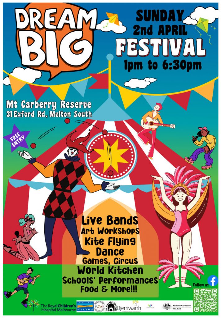 Dream Big Festival 2023 Poster